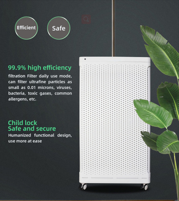 5 in 1 wahrem HEPA UV-HEPA Luftreiniger H13 für großen Raum 5500 Quadratfuß